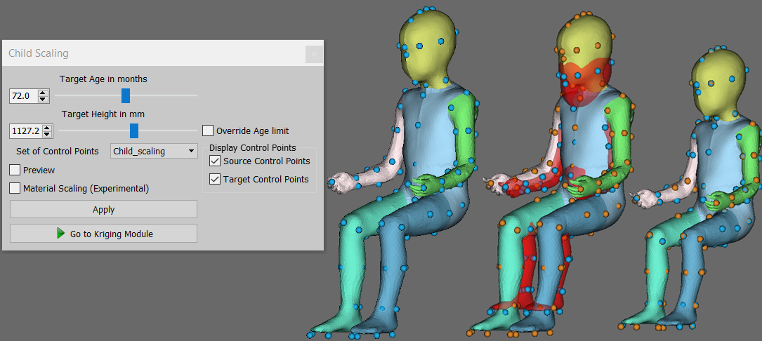 Child scaling module